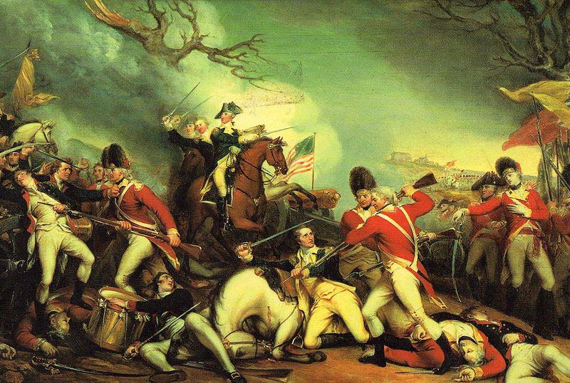 The Death of General Mercer at the Battle of Princeton